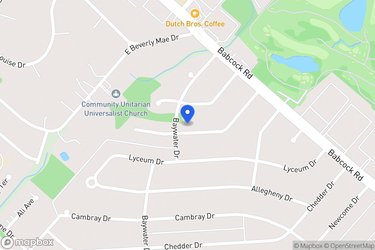 Map of 4623  Duquesne Dr