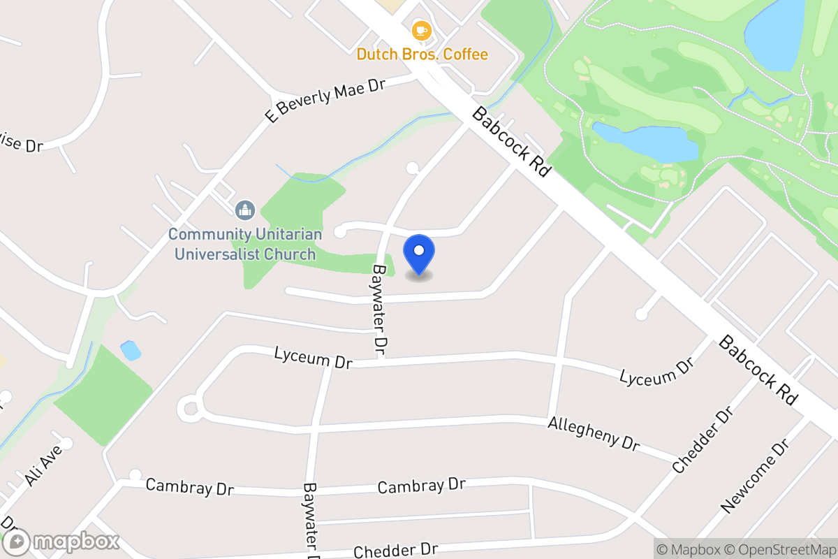 Map of 4619  Duquesne Dr