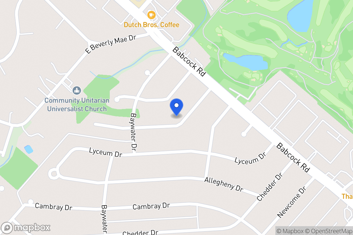 Map of 4527  Duquesne Dr