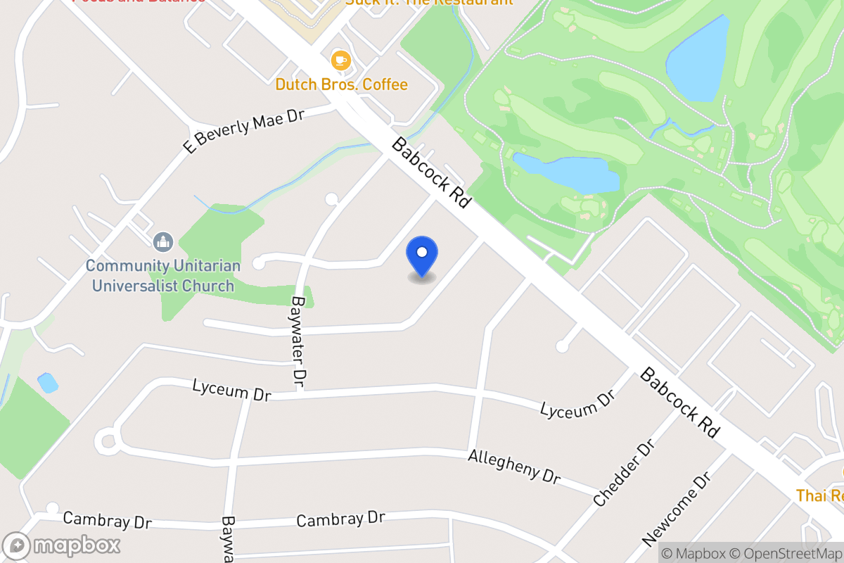 Map of 4519  Duquesne Dr