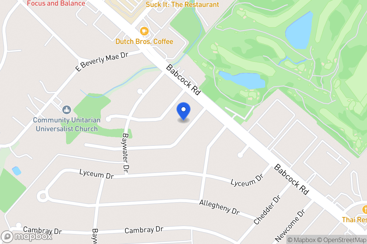 Map of 4515  Duquesne Dr