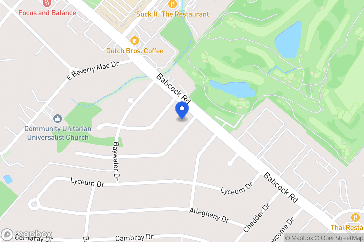 Map of 4507  Duquesne Dr