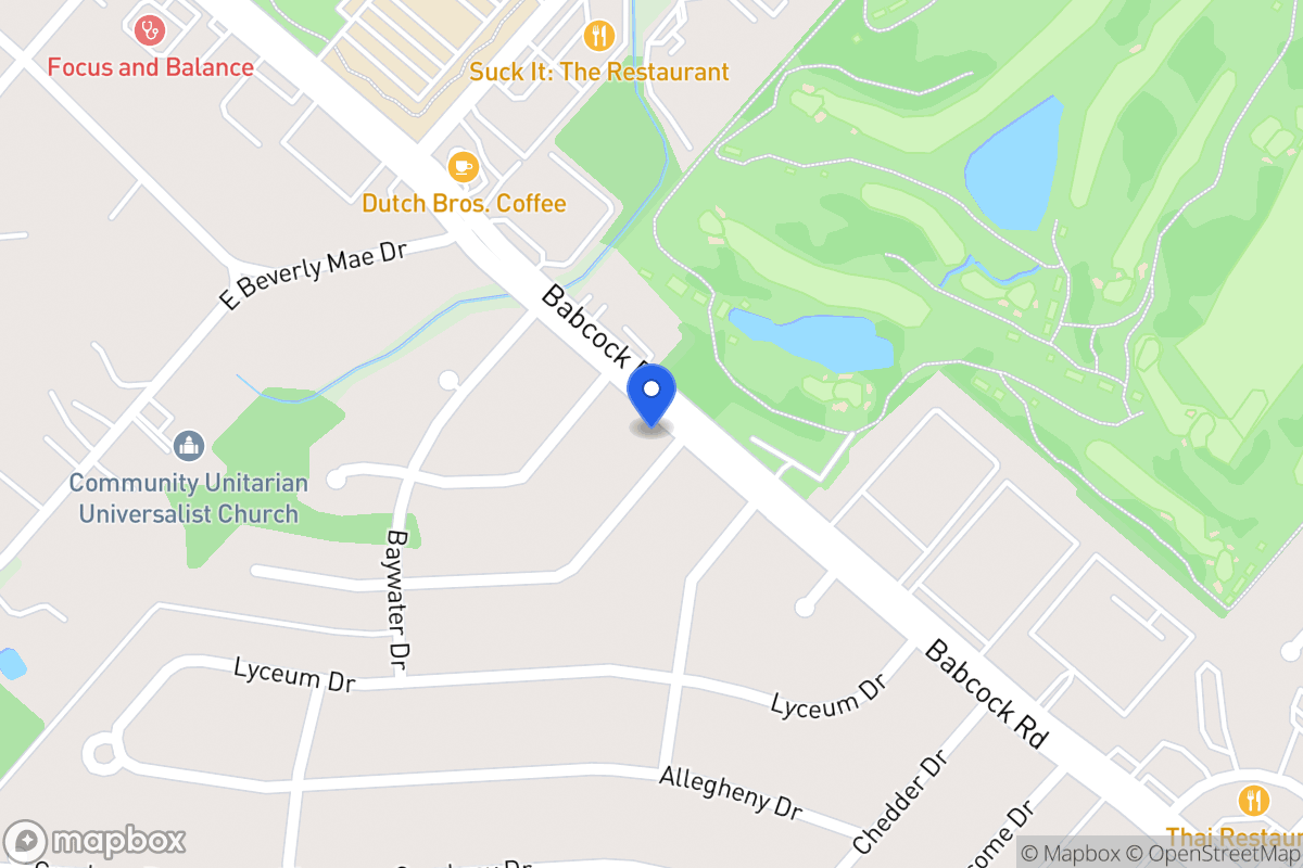 Map of 4503  Duquesne Dr