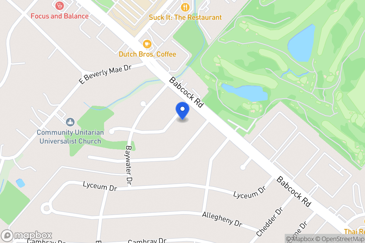 Map of 4610  Lorelei Dr
