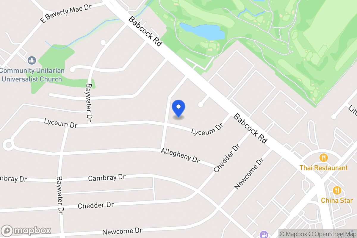 Map of 4539  Lyceum Dr