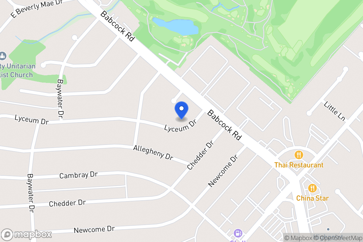 Map of 4519  Lyceum Dr