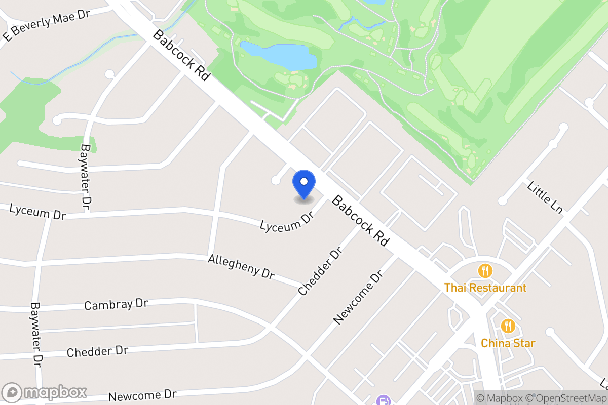 Map of 4511  Lyceum Dr