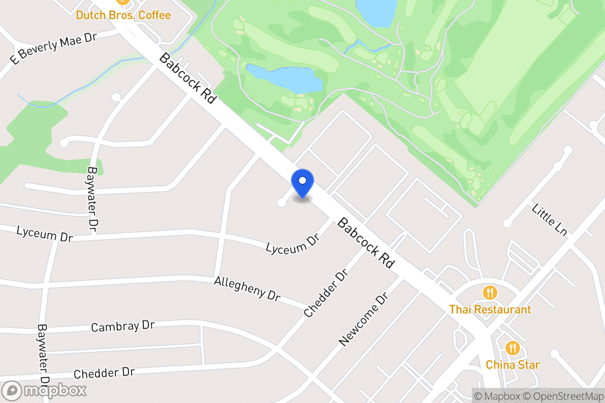 Map of 6810  Bender Dr