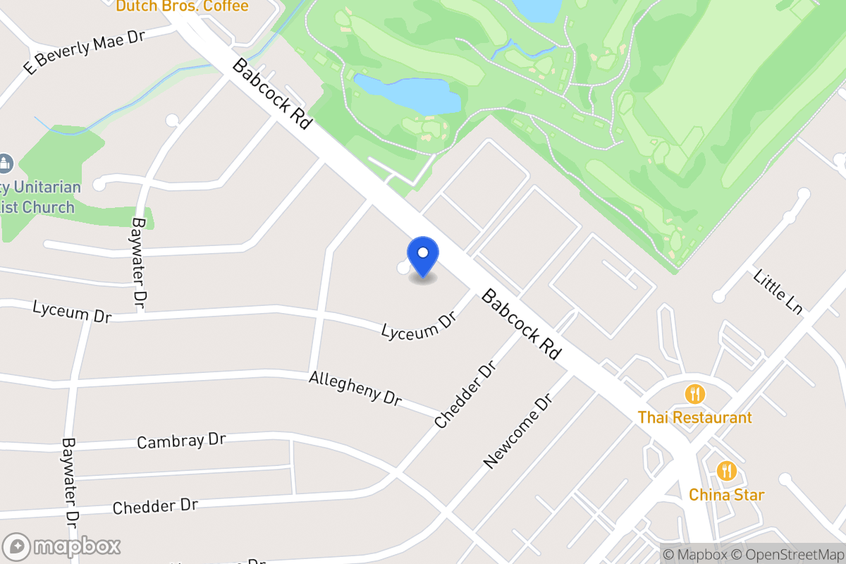 Map of 6806  Bender Dr