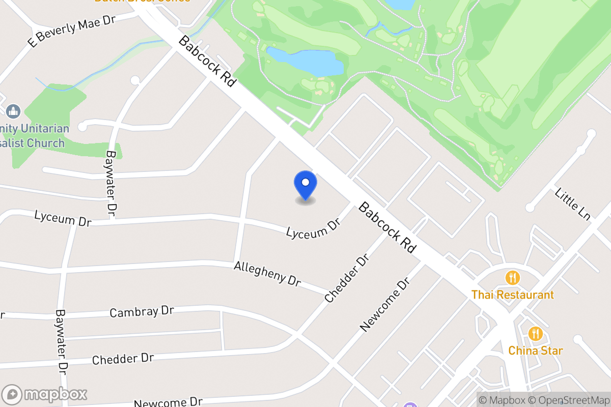 Map of 6802  Bender Dr
