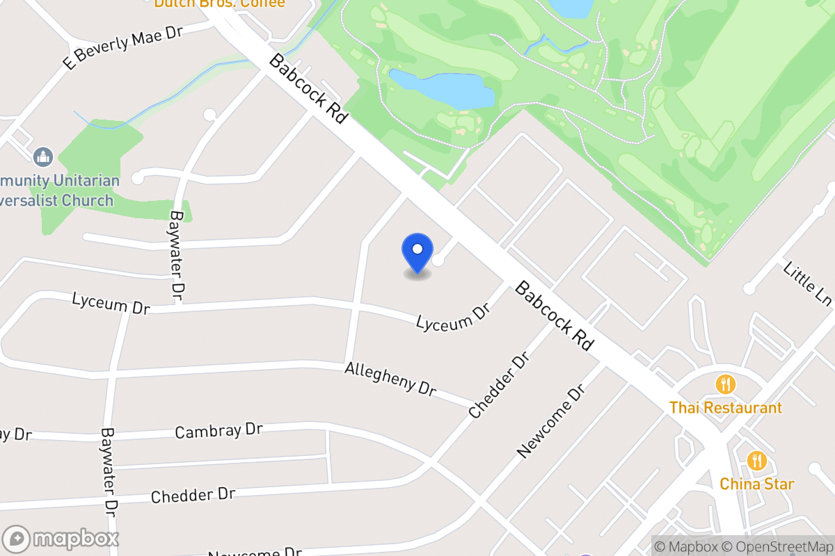 Map of 6803  Bender Dr