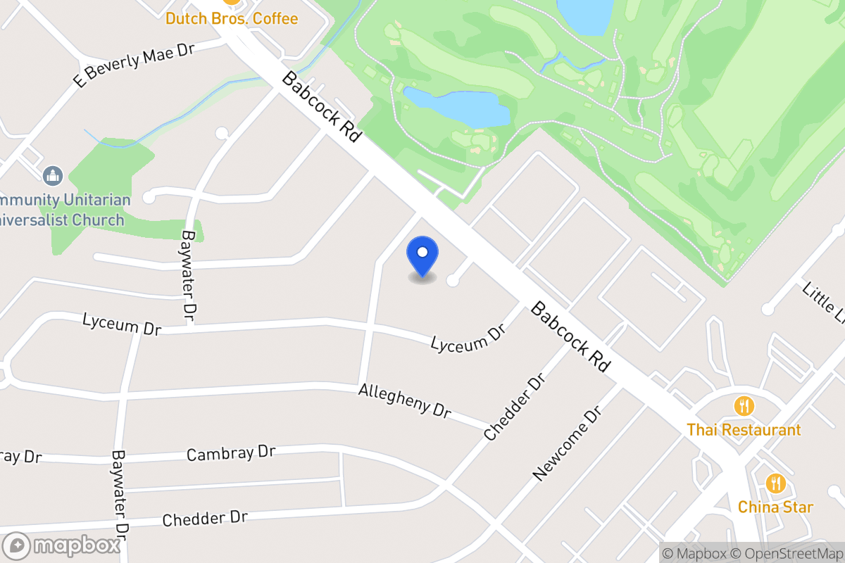 Map of 6807  Bender Dr