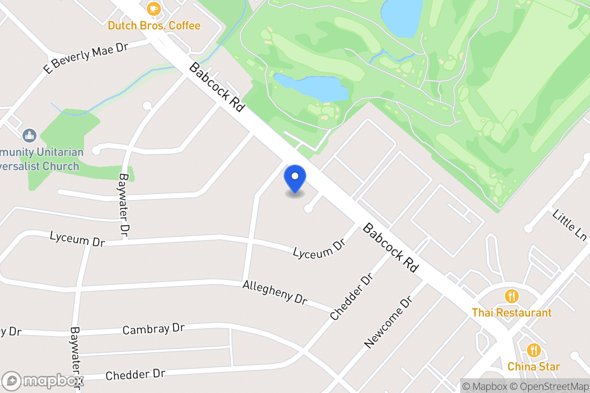 Map of 6811  Bender Dr