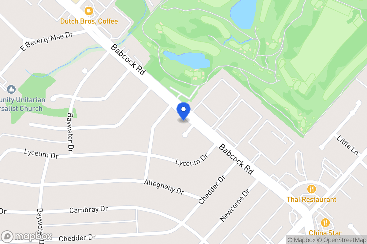 Map of 6815  Bender Dr