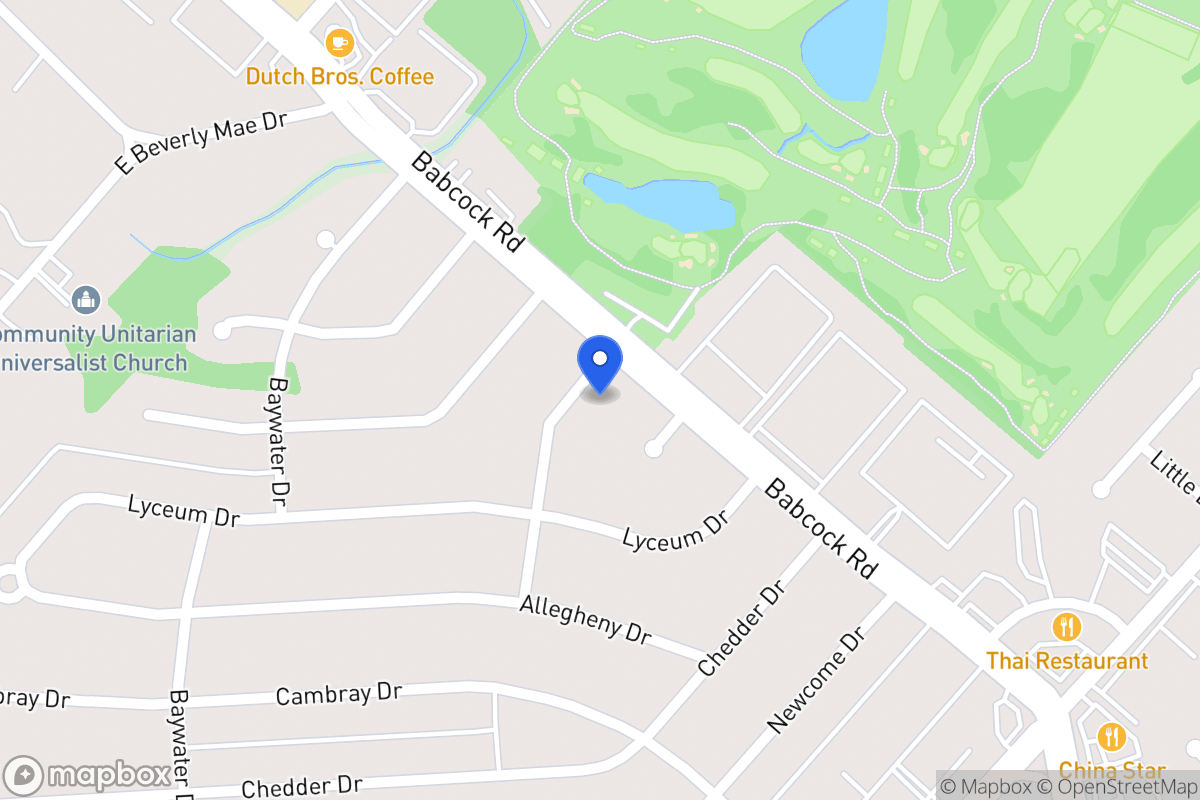 Map of 6926  Accolon Dr