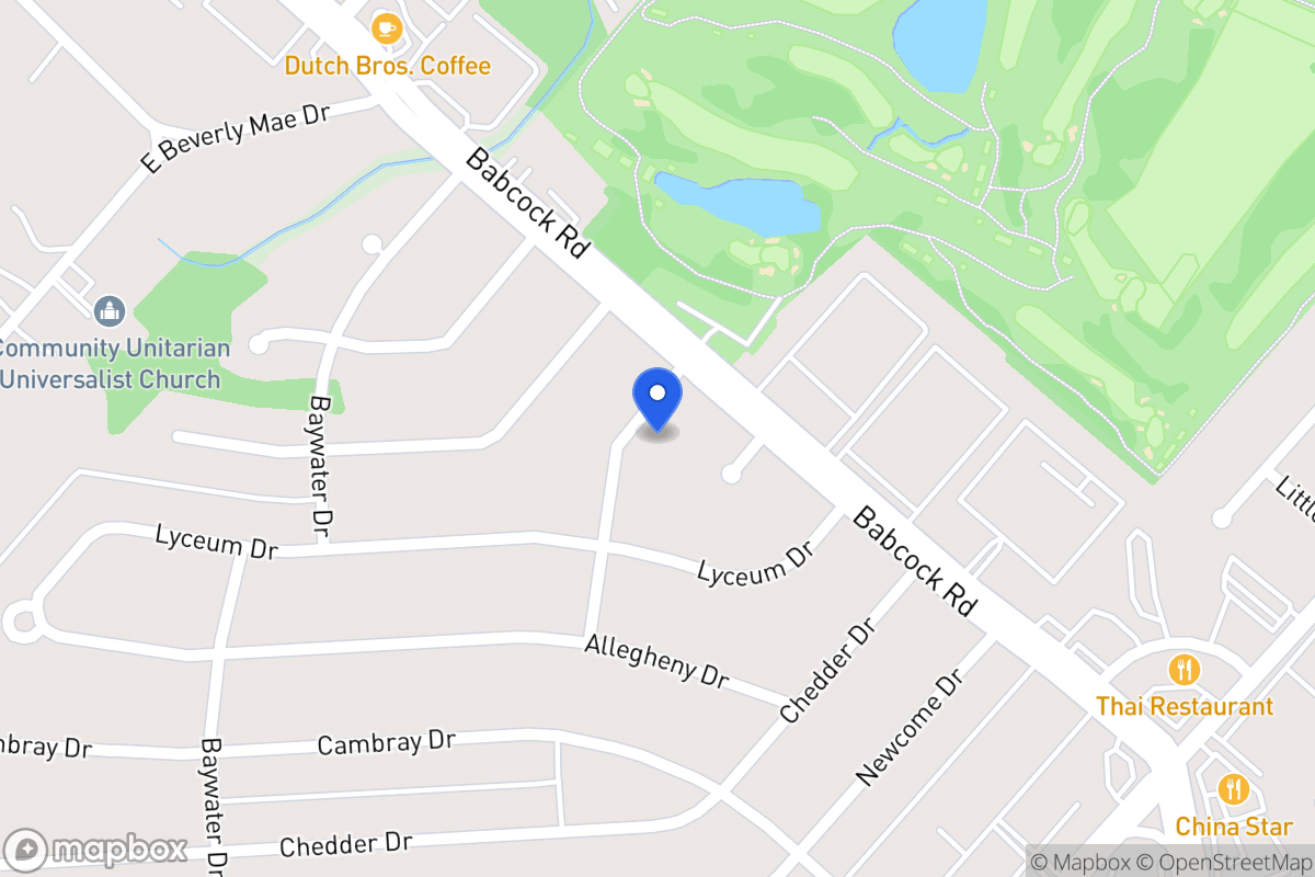 Map of 6922  Accolon Dr