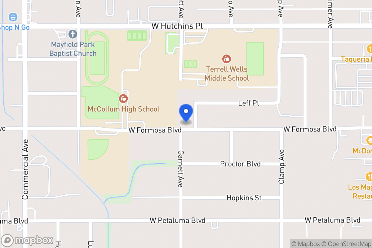 Map of 8219  Malcolm St