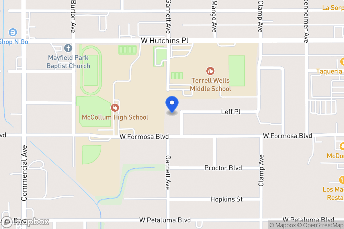 Map of 8207  Malcolm St