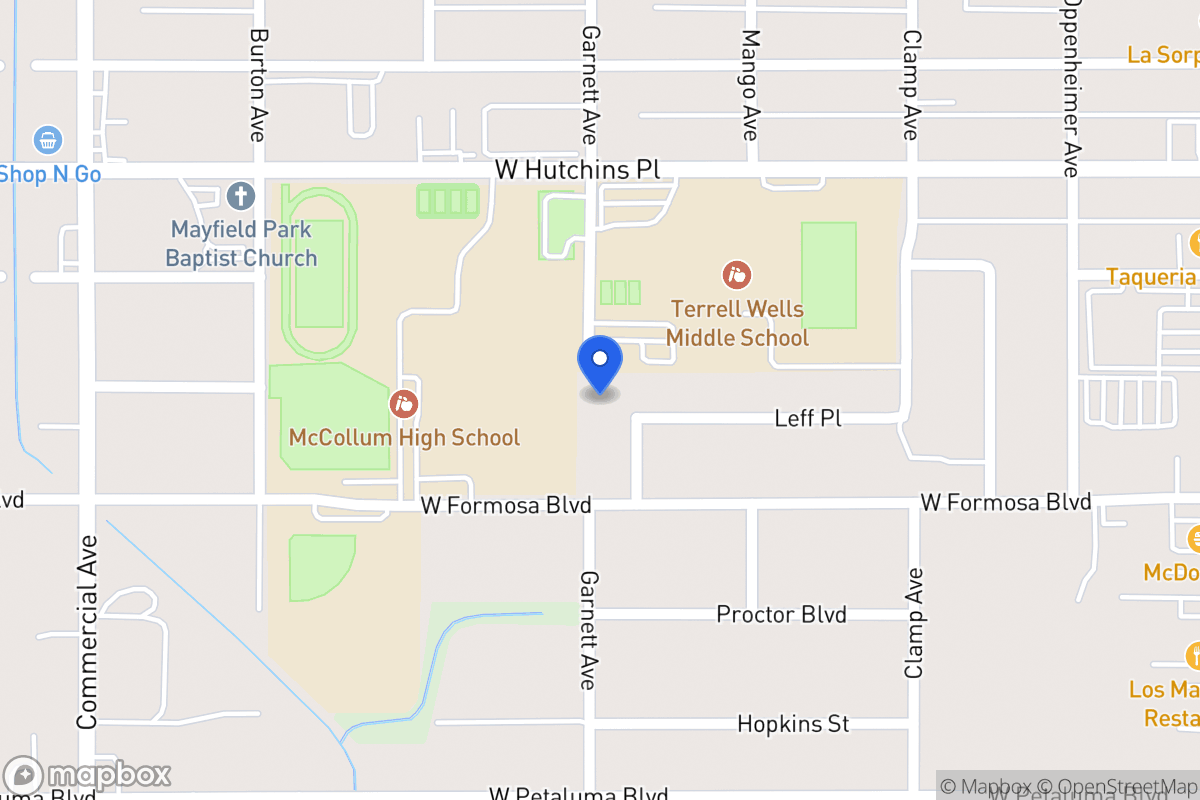 Map of 8203  Malcolm St