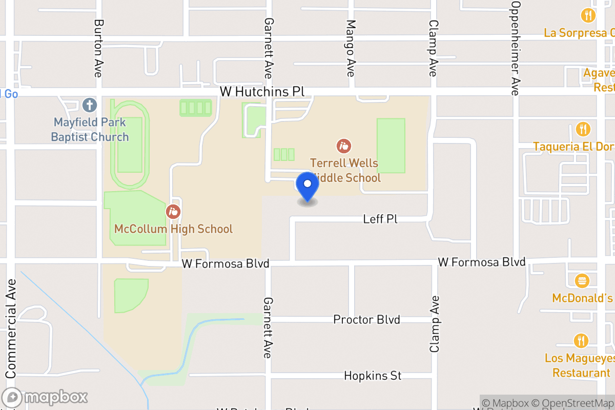 Map of 347  Leff Pl
