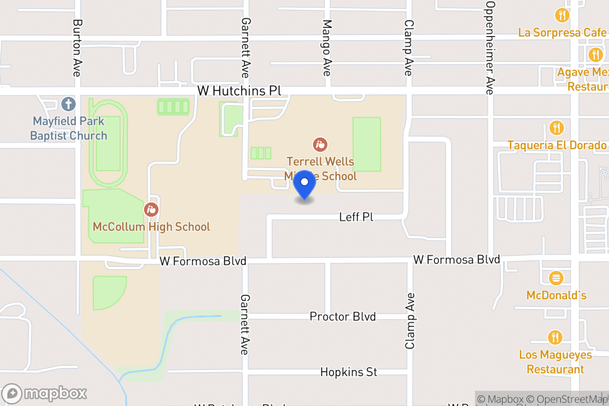 Map of 339  Leff Pl
