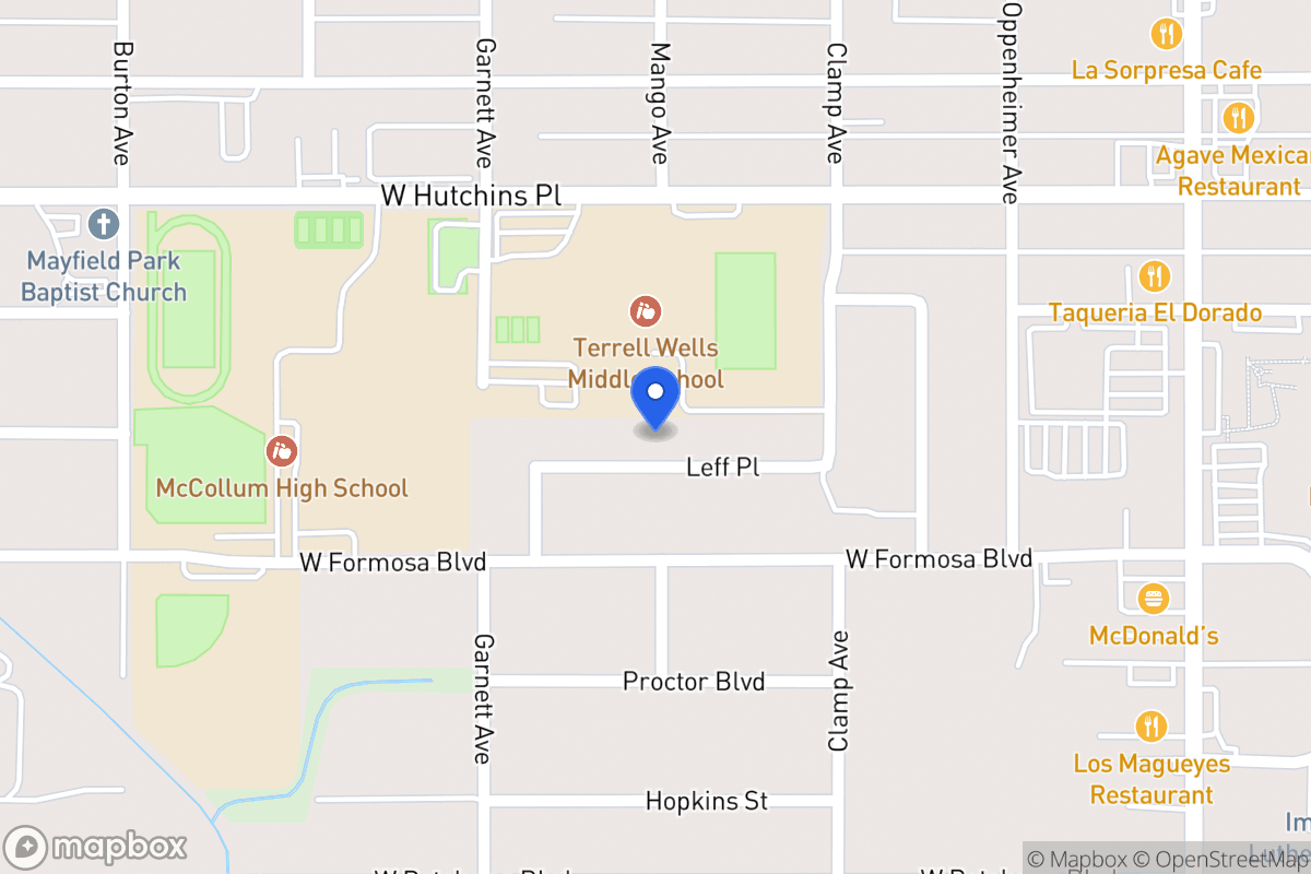 Map of 331  Leff Pl