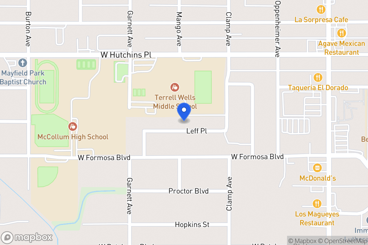 Map of 327  Leff Pl