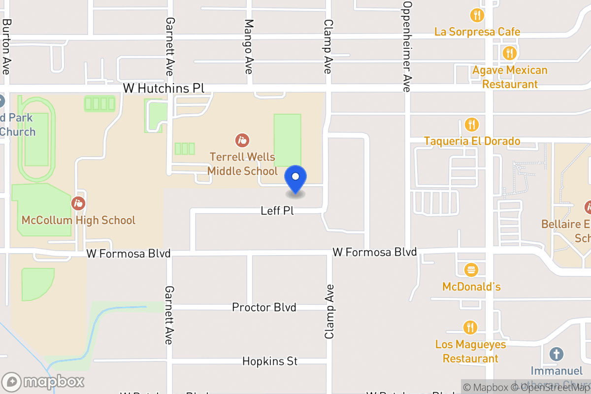 Map of 311  Leff Pl