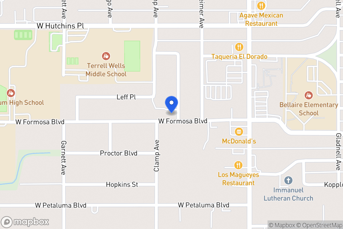 Map of 8223  Hohen St