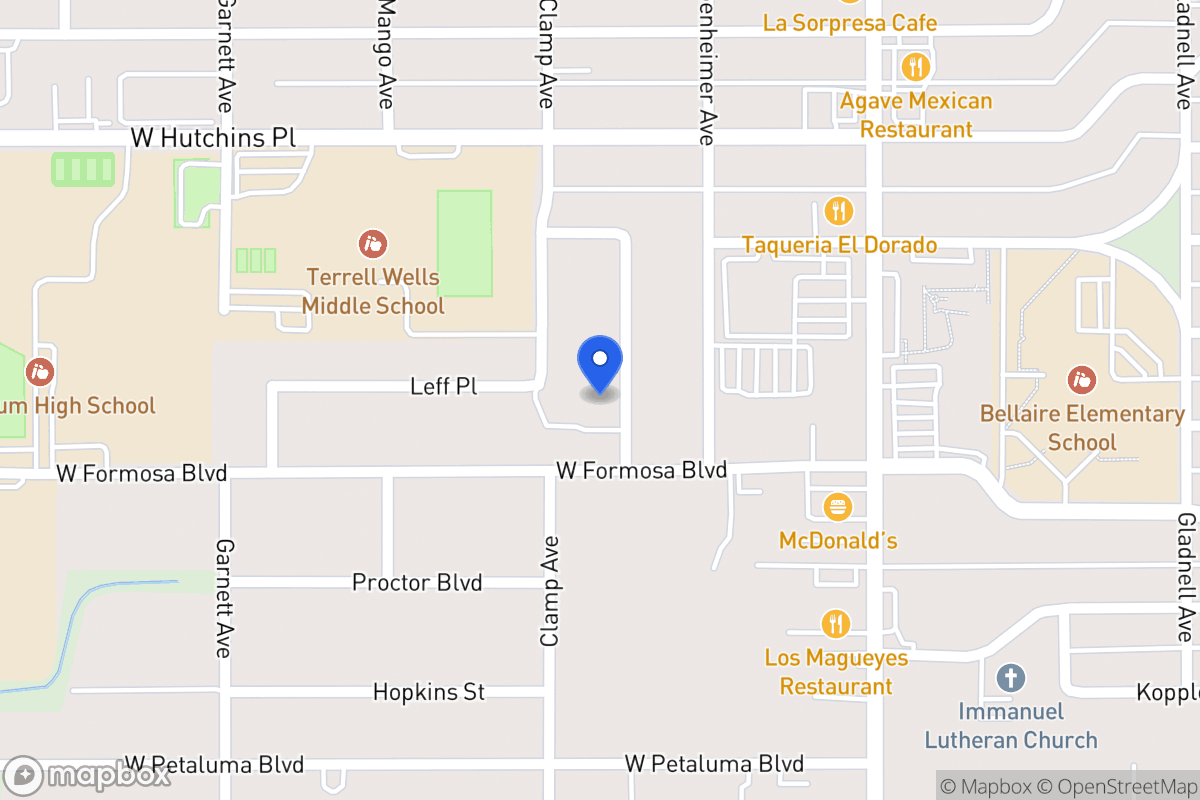 Map of 8215  Hohen St