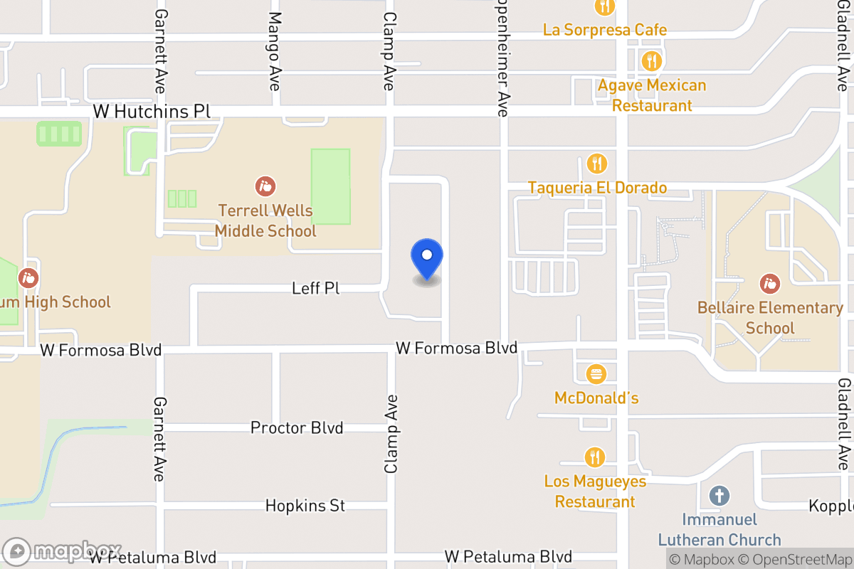 Map of 8211  Hohen St