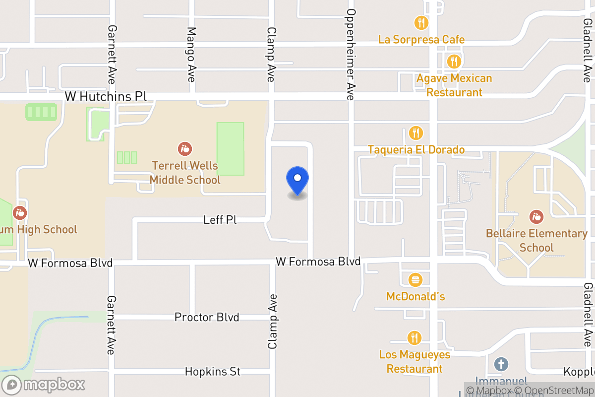 Map of 8203  Hohen St