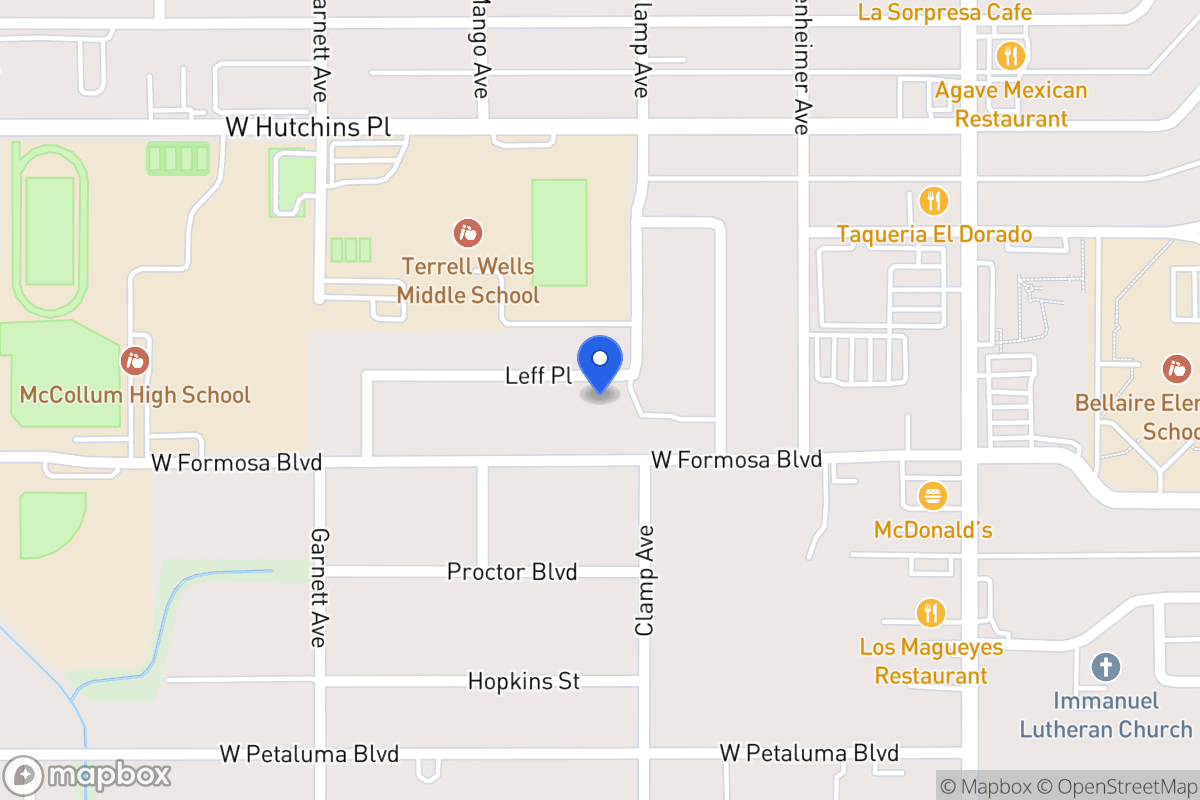 Map of 306  Leff Pl
