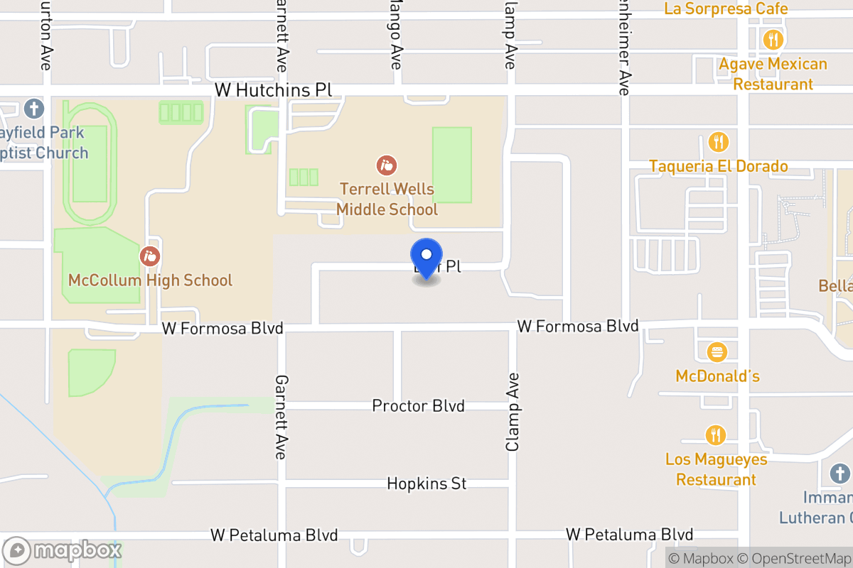 Map of 322  Leff Pl
