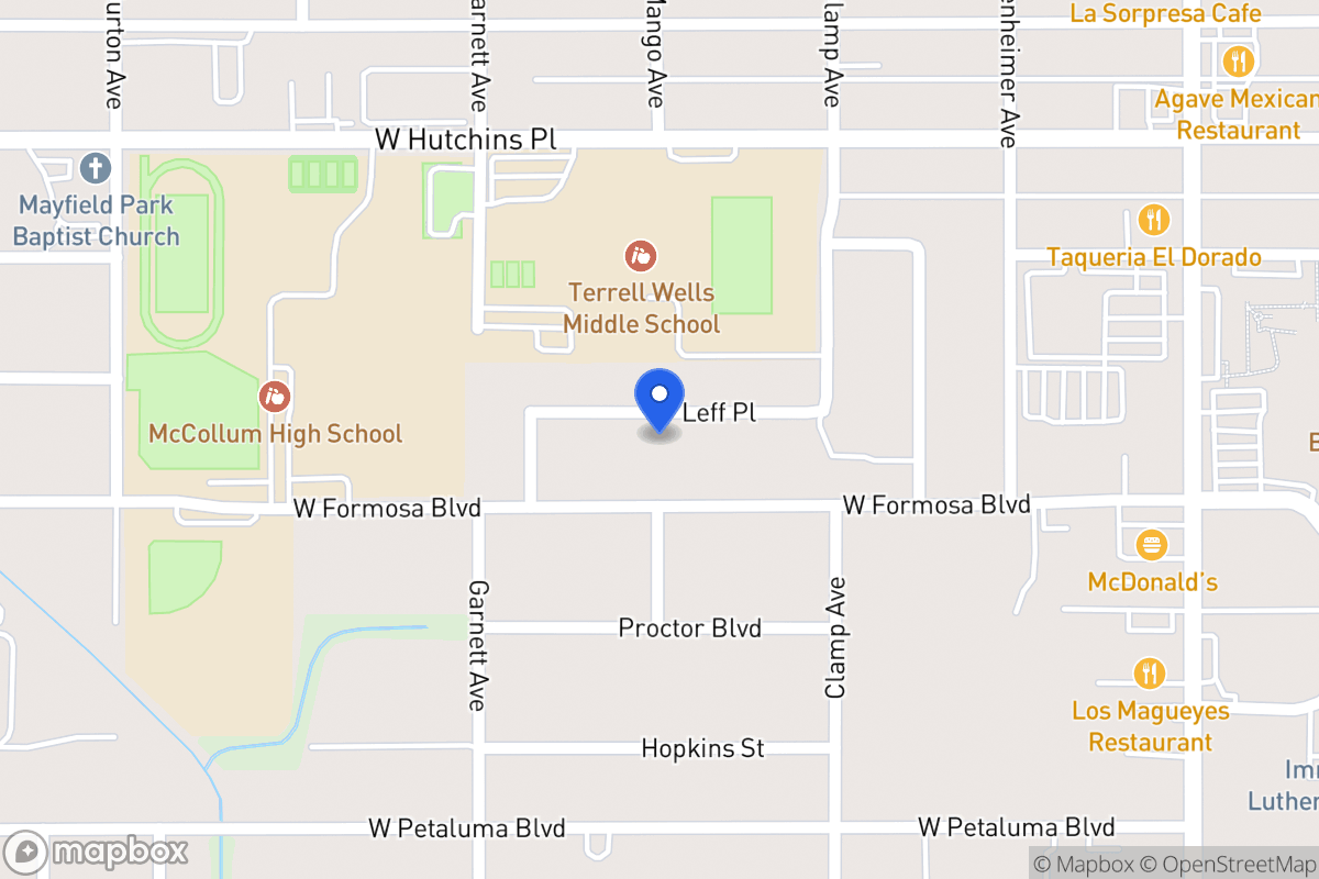 Map of 330  Leff Pl