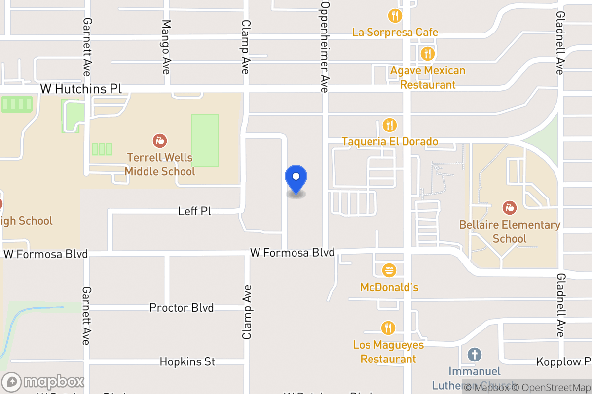 Map of 8206  Hohen St