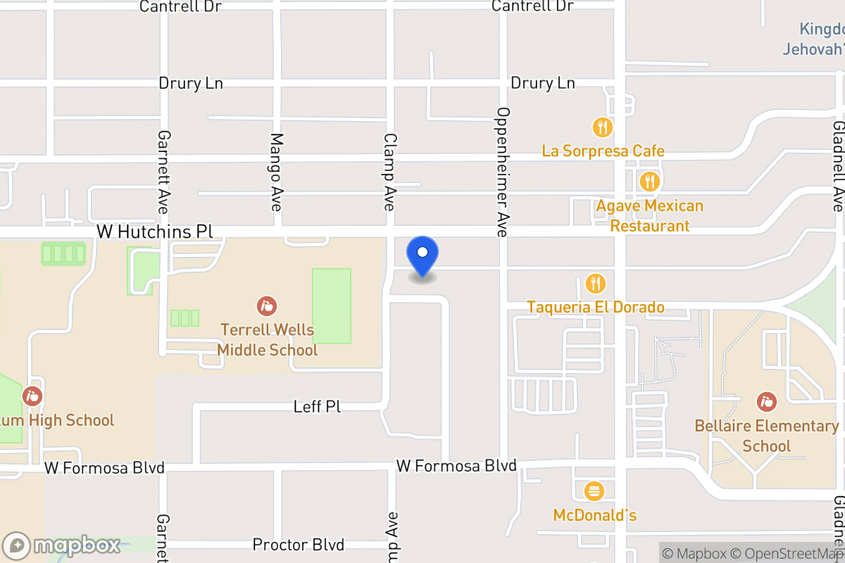 Map of 211  Berger Pl
