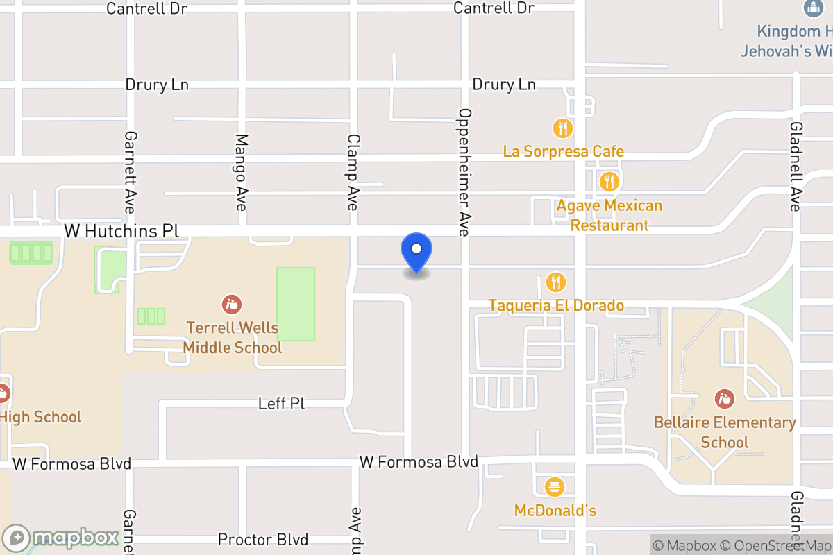 Map of 203  Berger Pl