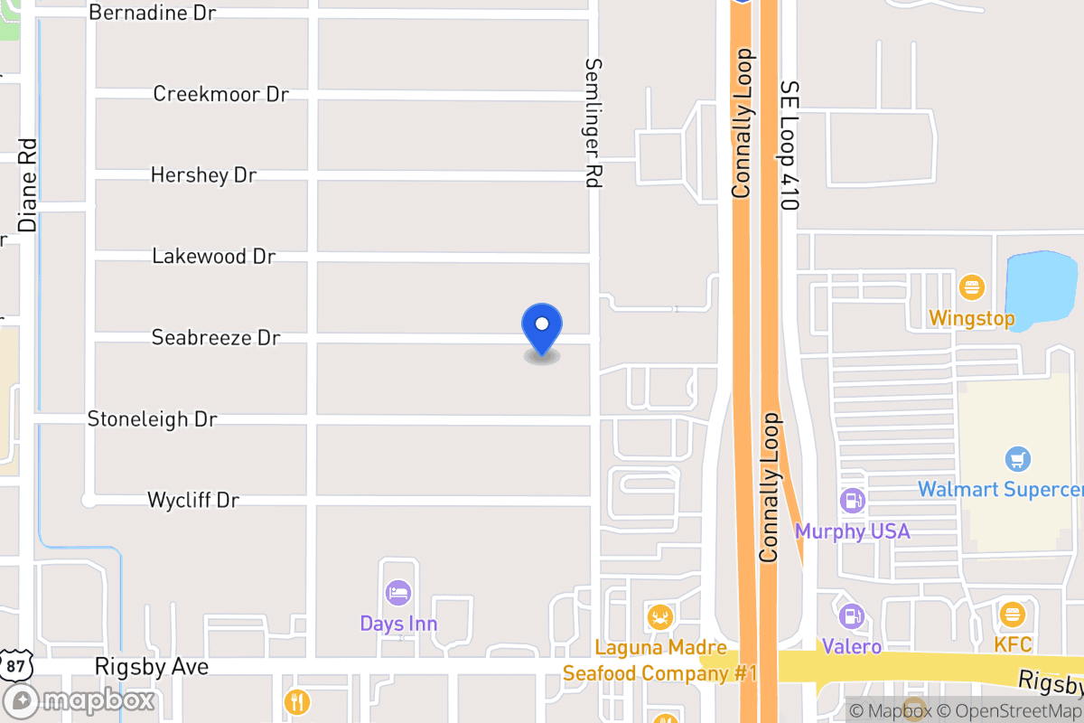 Map of 5050  Seabreeze Dr