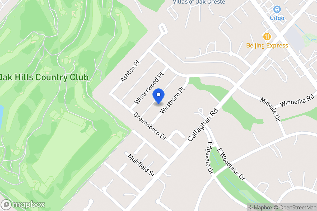 Map of 7127  Westboro Pl