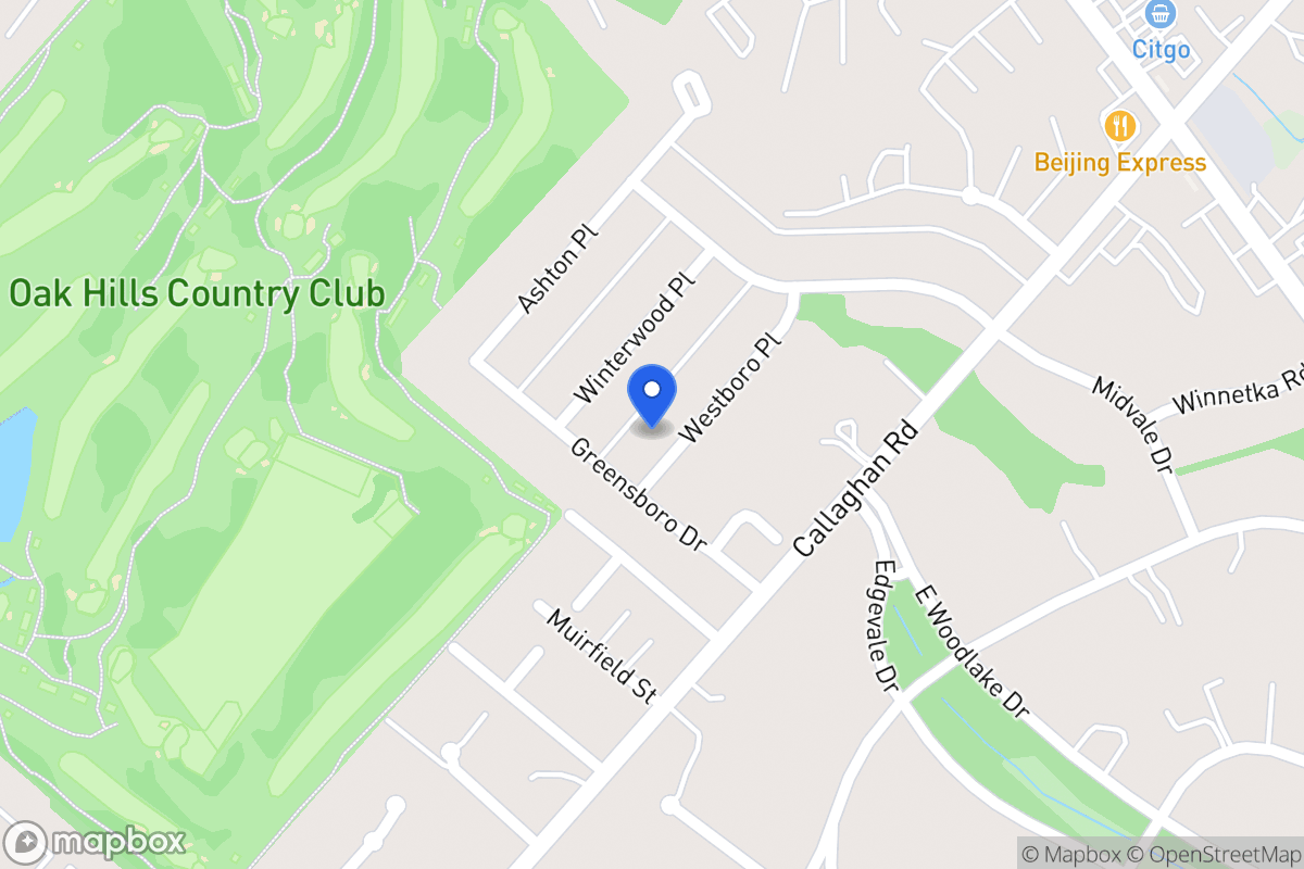 Map of 7123  Westboro Pl