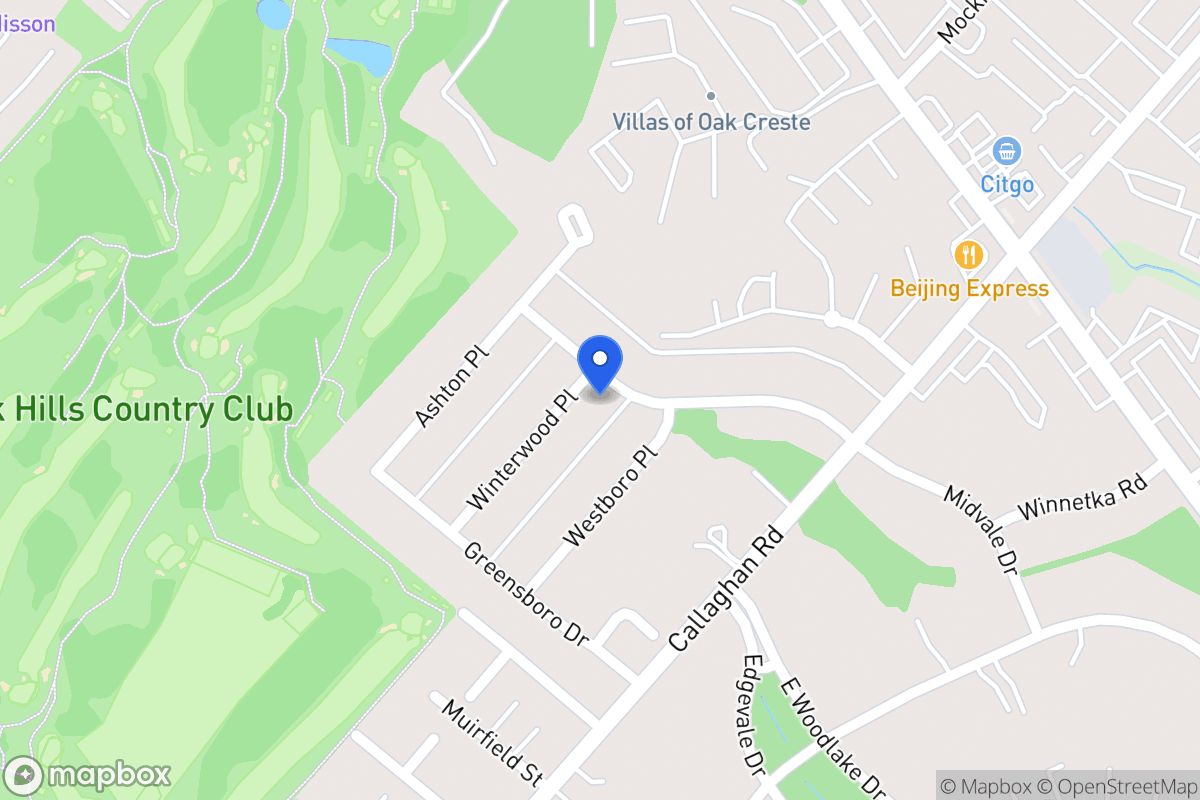 Map of 7314  Winterwood Pl
