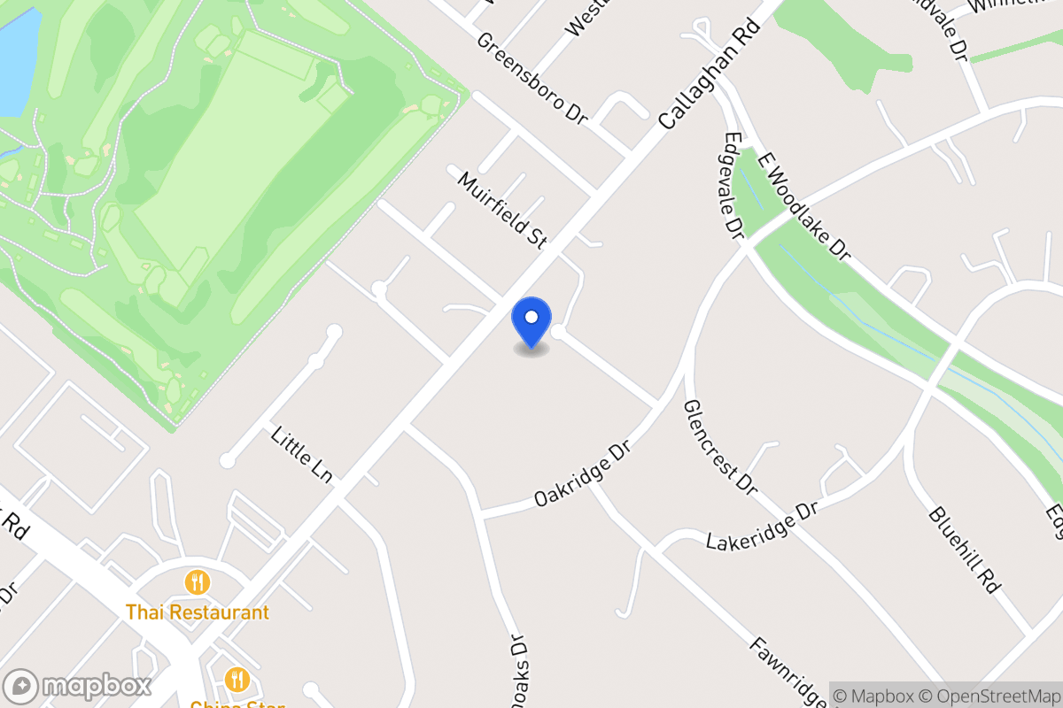 Map of 4214  Glencrest Dr