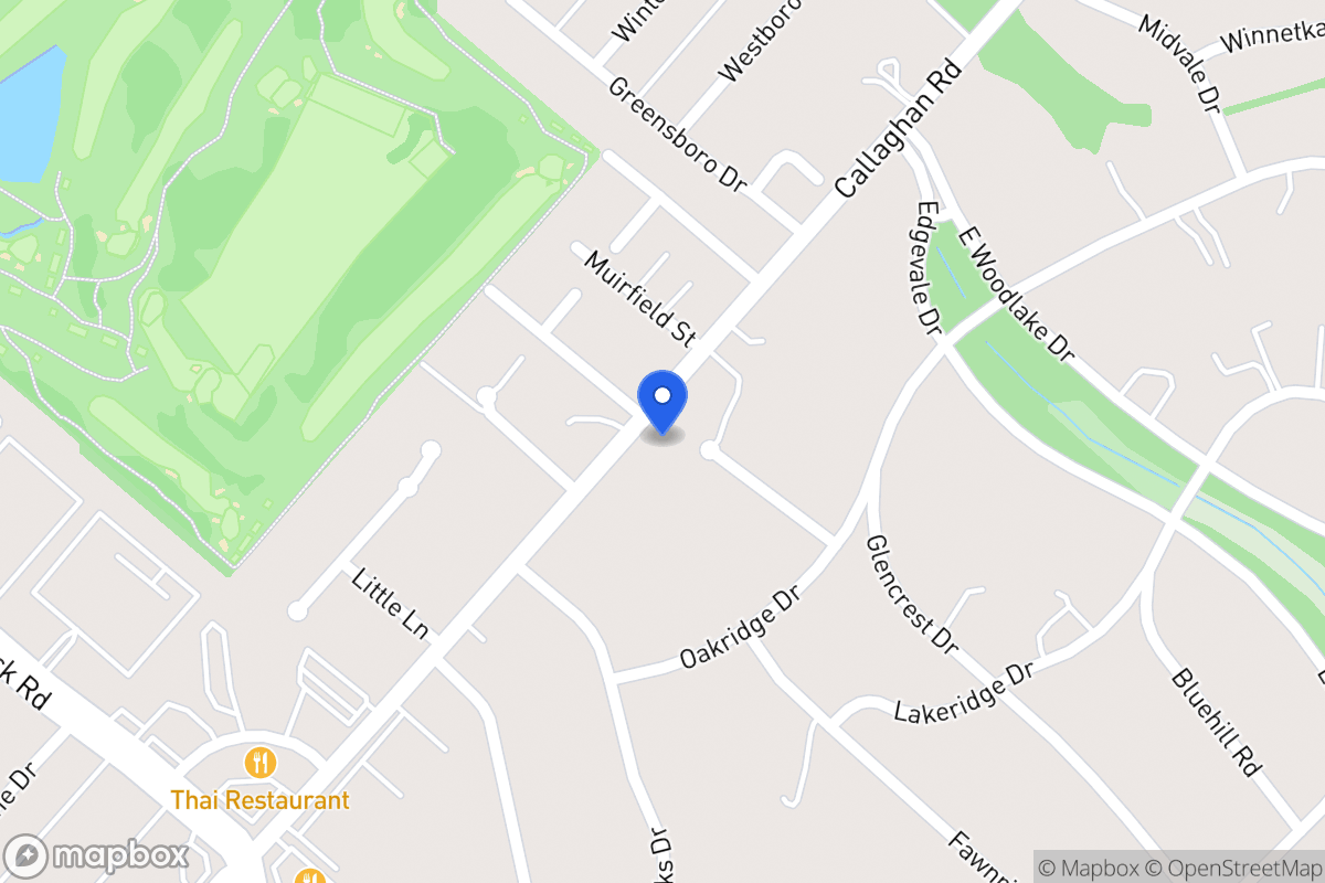 Map of 4218  Glencrest Dr