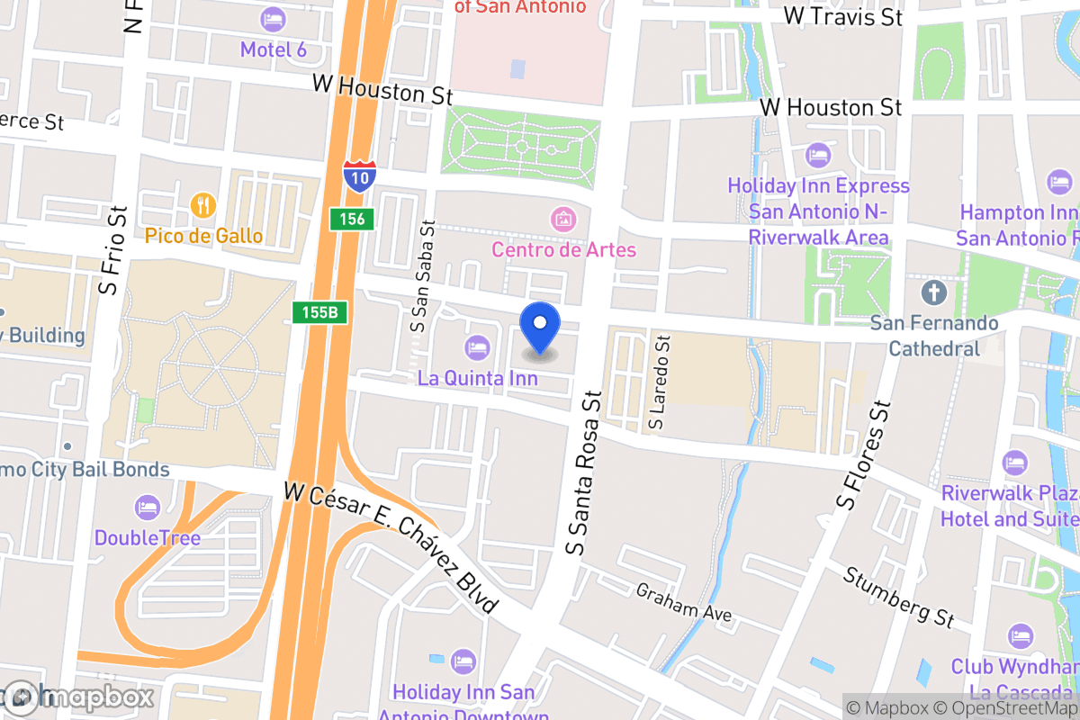 Map of 800  Dolorosa