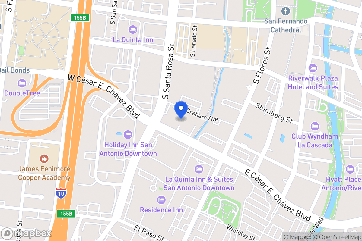Map of 430 S Santa Rosa Ave