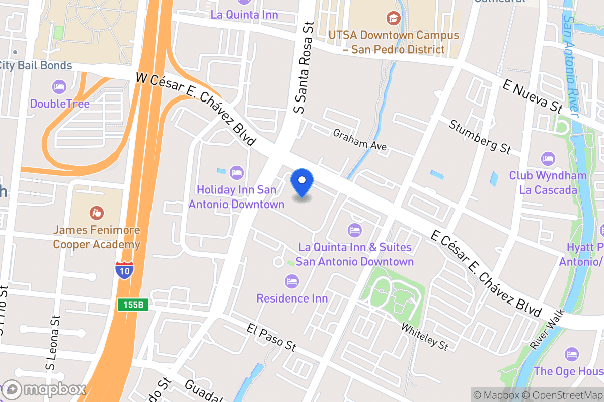 Map of 600 S Santa Rosa Ave