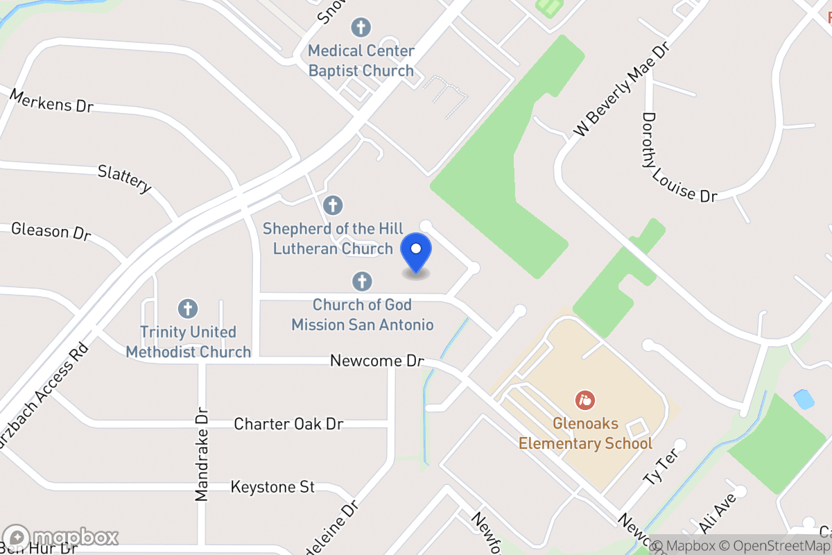 Map of 5231  King George Dr
