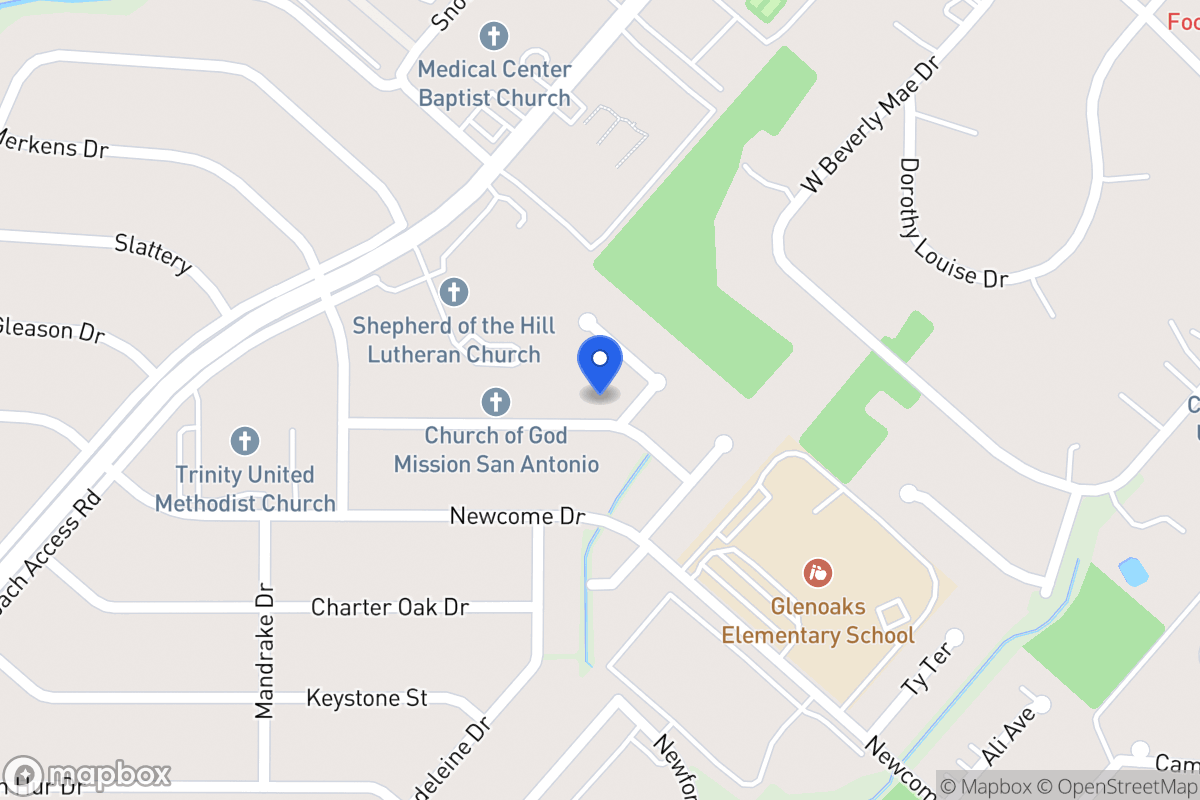 Map of 5223  King George Dr
