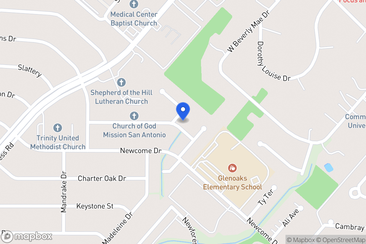 Map of 6802  King Henry St